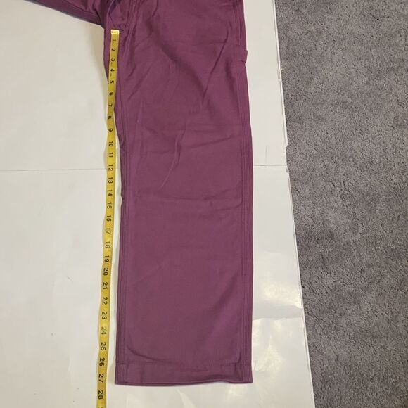 Gap high rise Cargo pants, mauve/ purple, 100% cotton. size 4P NWT - Picture 7 of 15